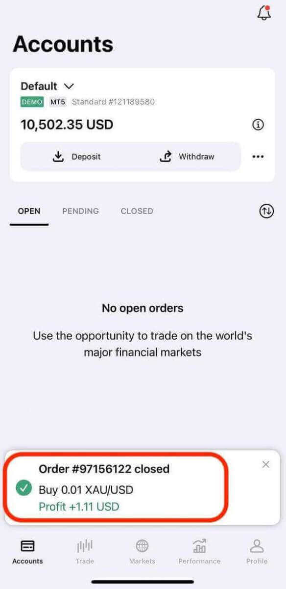 Exness App Trading : Enregistrez un compte et échangez sur mobile