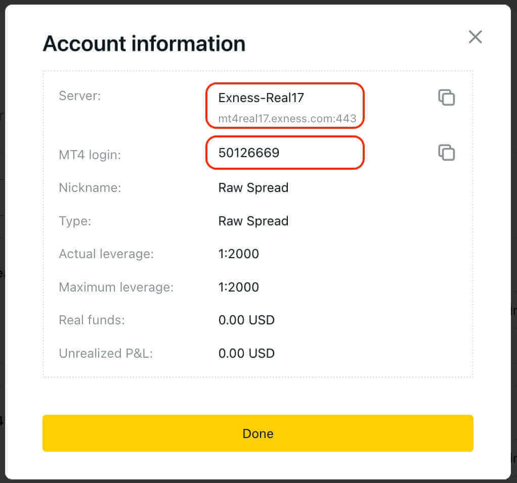 Чӣ тавр ворид шудан ва оғоз кардани савдои Forex дар Exness