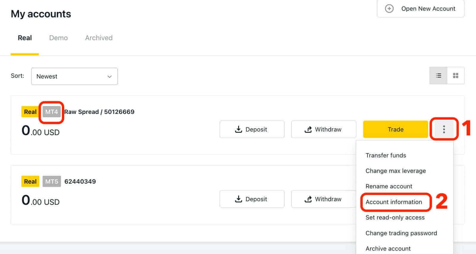 How to Sign in to Exness