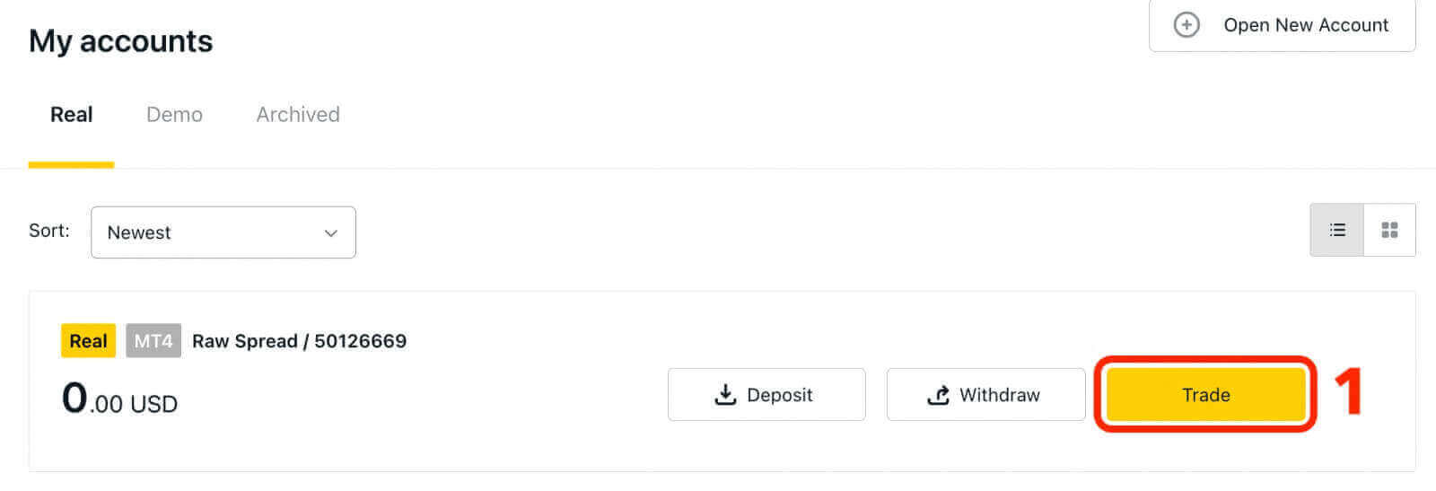 How to Sign in to Exness