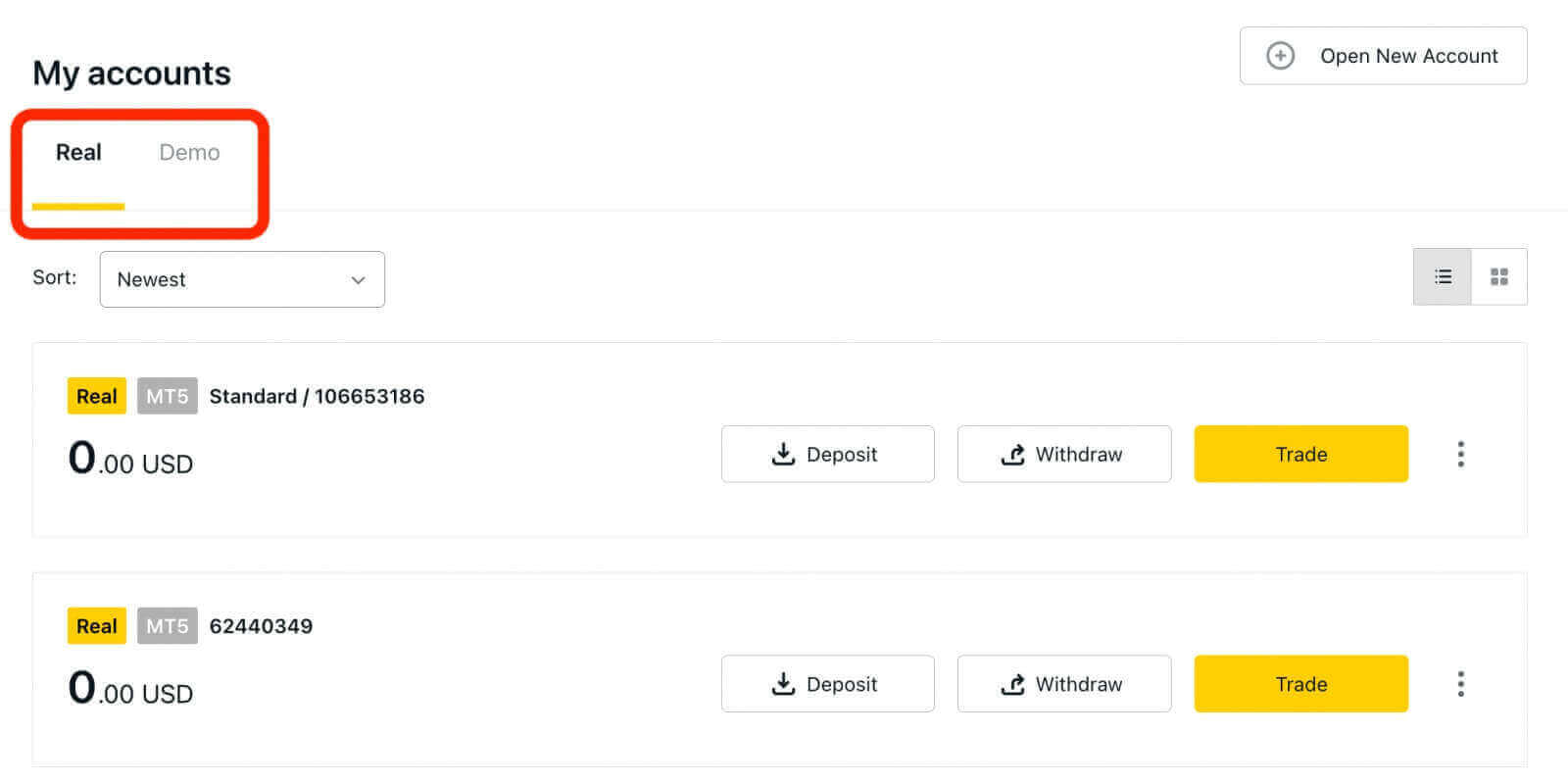 How to Sign in to Exness